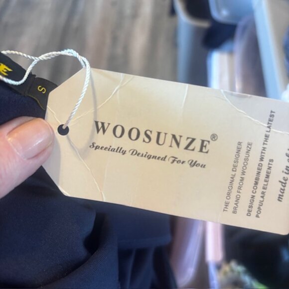 Woosunze NWT Cocktail Dress - Navy - Size S - Picture 9 of 9